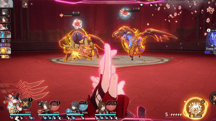 Honkai Star Rail - Anomaly Arbitration Knight 2 - Defeat Meteoric Eagles To Dispel Aquila