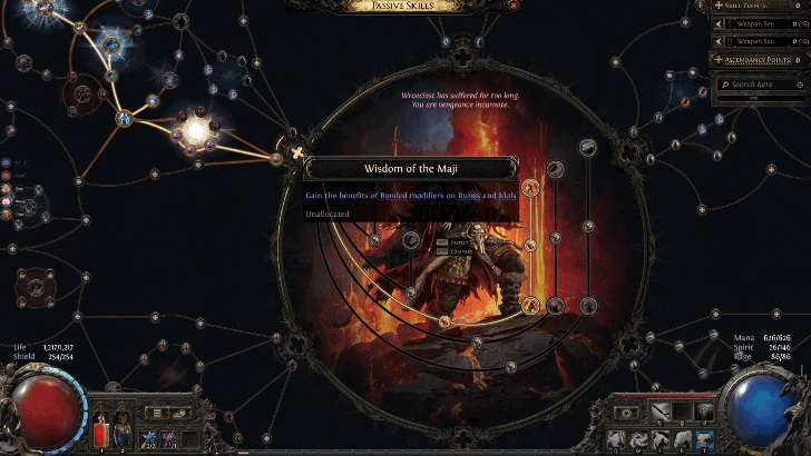 Wisdom of Maji Ascendancy Skill