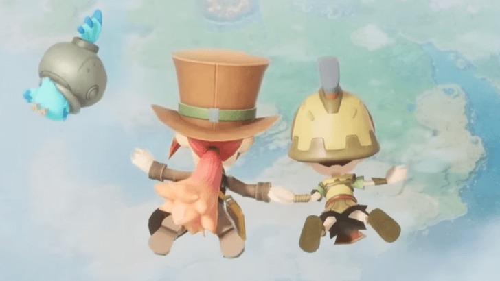 Characters Flying In