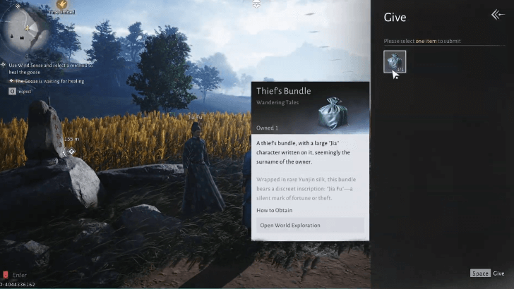 WWM - Give the Bundle to Jia Fu