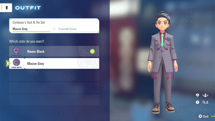 Pokemon Legends ZA Corbeau