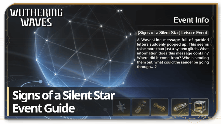 Wuthering Waves 3.0 - Signs of a Silent Star Header