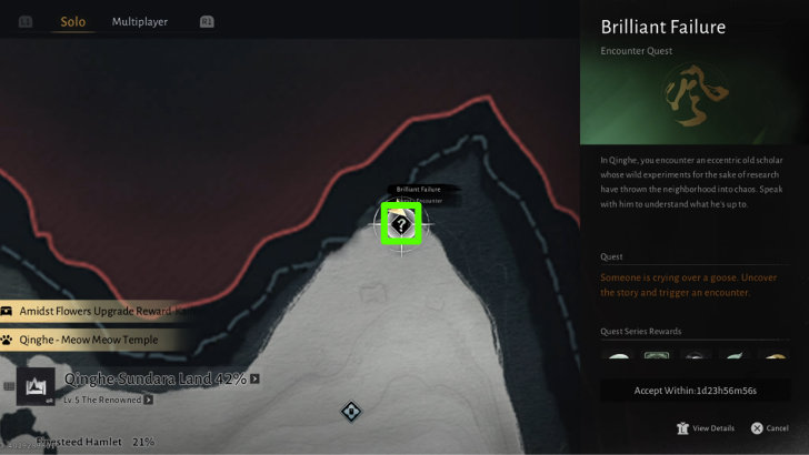 Brilliant Failure Map Location