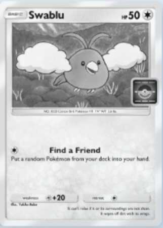 Pokemon TCG Pocket - P-B 017 Swablu