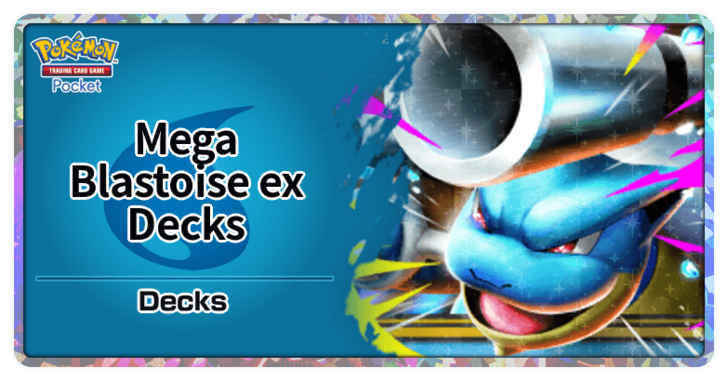 Pokemon TGC Pocket - Mega Blastoise ex Best Deck Build and How to Play