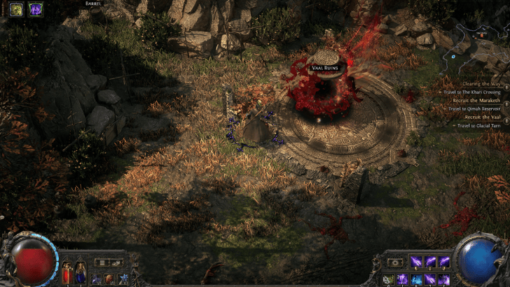 Unlocking Vaal Ruins