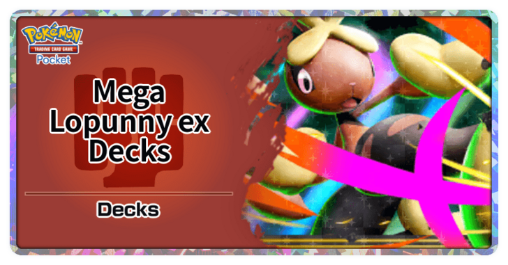 Pokemon TGC Pocket - Mega Lopunny ex Best Deck Build and How to Play