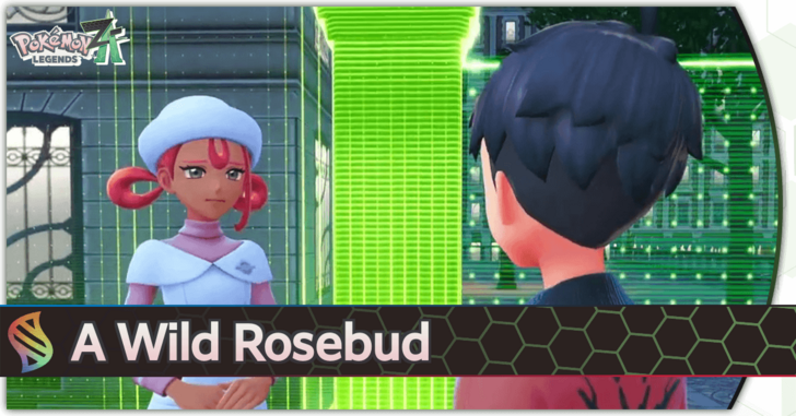 Pokemon Legends Z-A A Wild Rosebud
