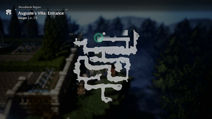 Octopath Traveler 0 - Healing Grape Bunch x1 Treasure Location