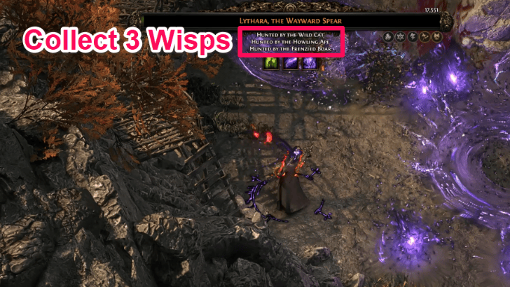 Completing Roving Wisps