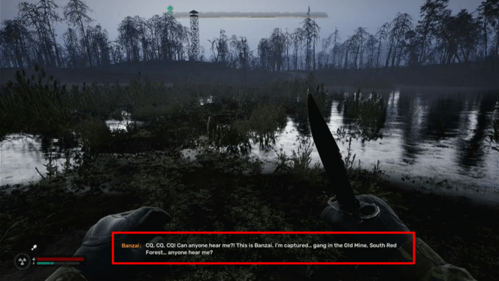 Receive Distress Signal from Banzai