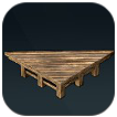 Palworld - Wooden Triangular Foundation