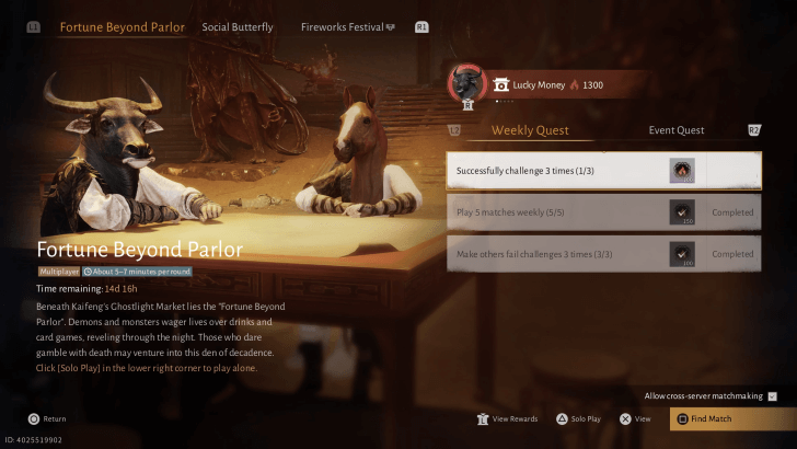 Fortune Beyond Parlor