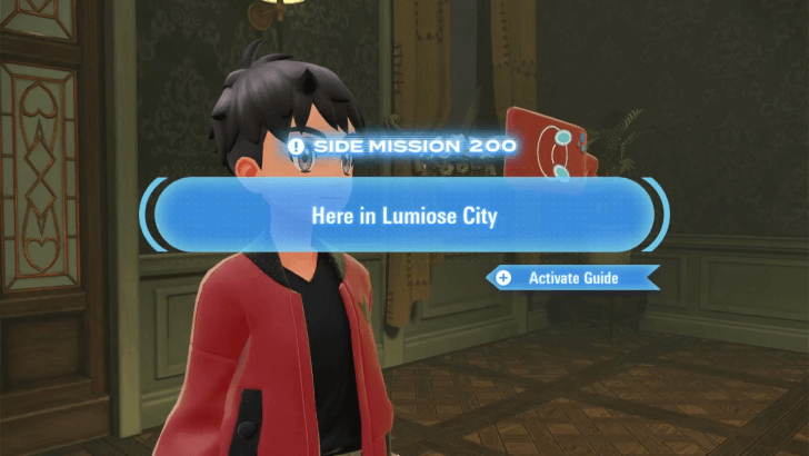 Here in Lumiose City accepted