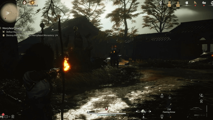 Initiate Fight With the Explosive Barrel