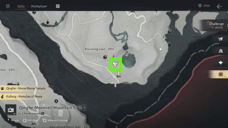 Paralyzed by Panic Map Location