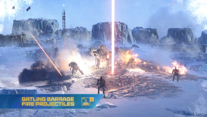 Helldivers 2 Burning Gatling Barrage Stratagem