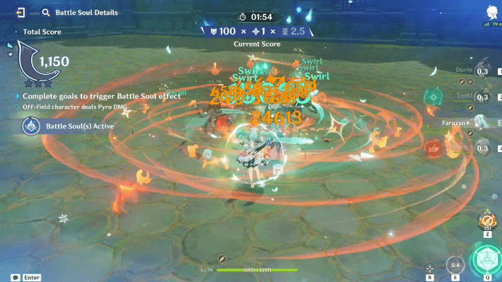 Genshin - Trial of Valor Stage 1 - Pyro Application