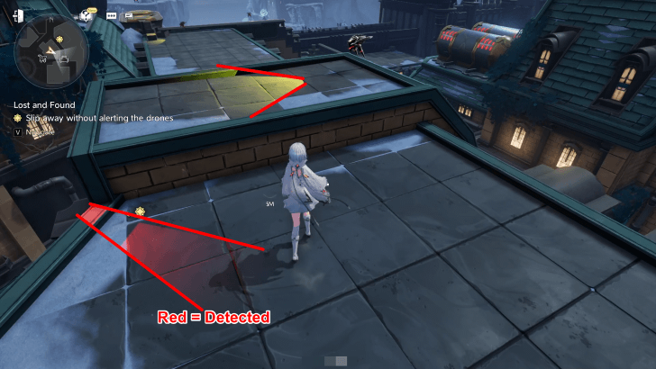 Duet Night Abyss Lost and Found Drone Detection Range