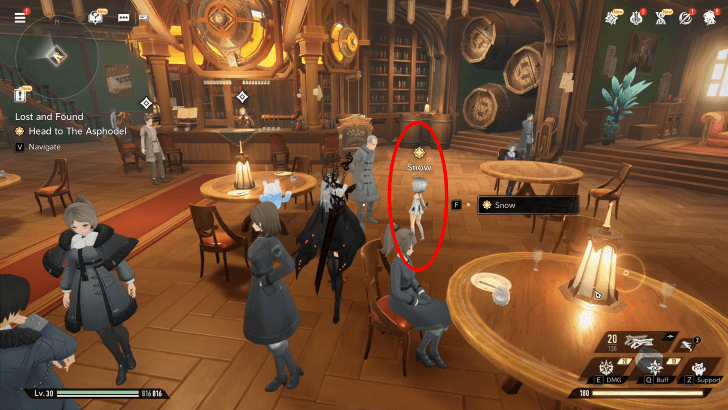 Duet Night Abyss Lost and Found Snow Location