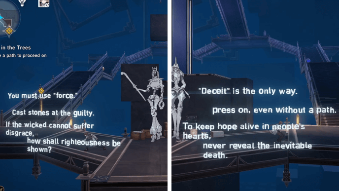 HSR Omen in the Trees - Step 3