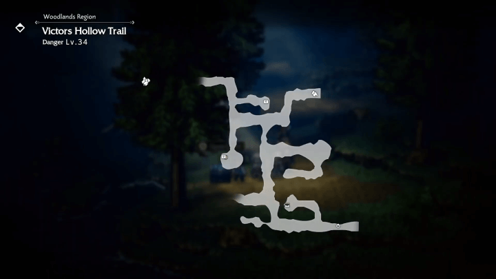 Octopath Traveler 0 - Blue Chest Treasure Location