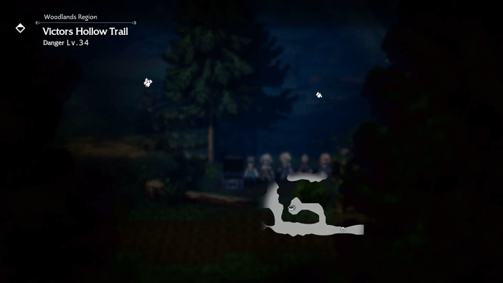 Octopath Traveler 0 - Healing Grape Bunch x1 Treasure Location