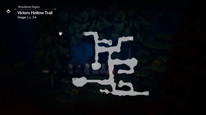 Octopath Traveler 0 - Light Amulet x1 Treasure Location