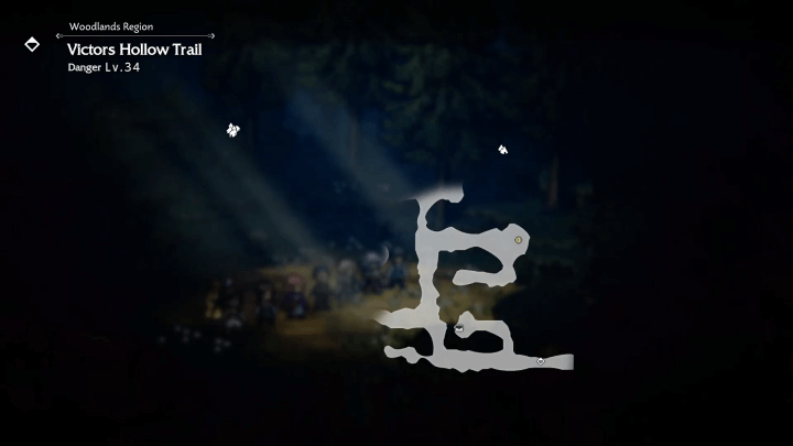 Octopath Traveler 0 - Bouquet of Hollowlilies Treasure Location