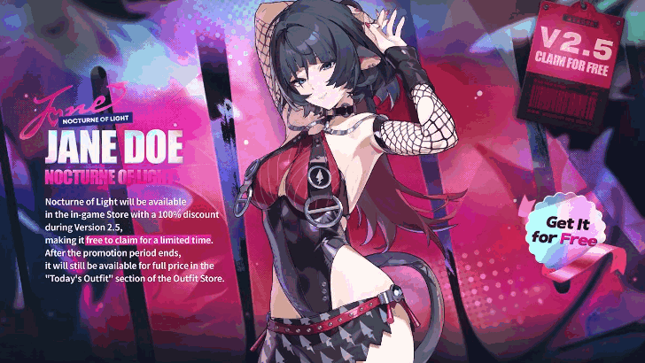 Jane Doe Skin - Nocturne of Light