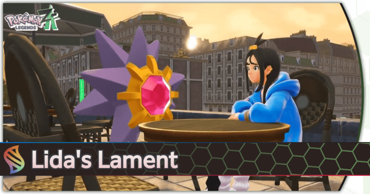 Lida s Lament Walkthrough Side Mission 198 Pokemon Legends Z A Game8