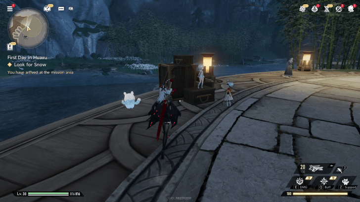 First Day in Huaxu Quest look for Snow