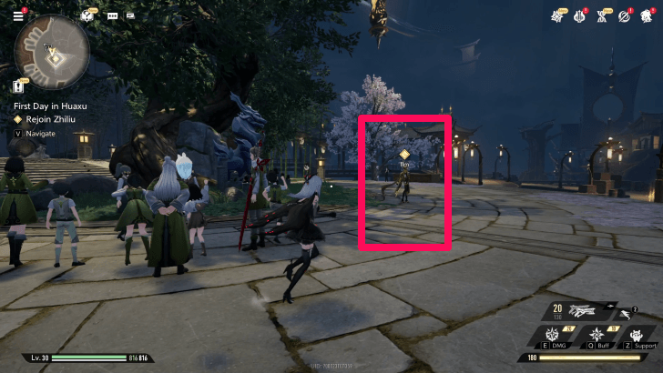 First Day in Huaxu Quest rejoin Zhiliu