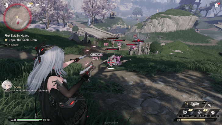 First Day in Huaxu Quest repel the Sable Bi