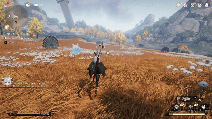 First Day in Huaxu Quest continue on to EverSpring