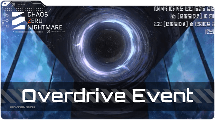 Chaos Zero Nightmare - Overdrive  - Simulation Event Top Banner