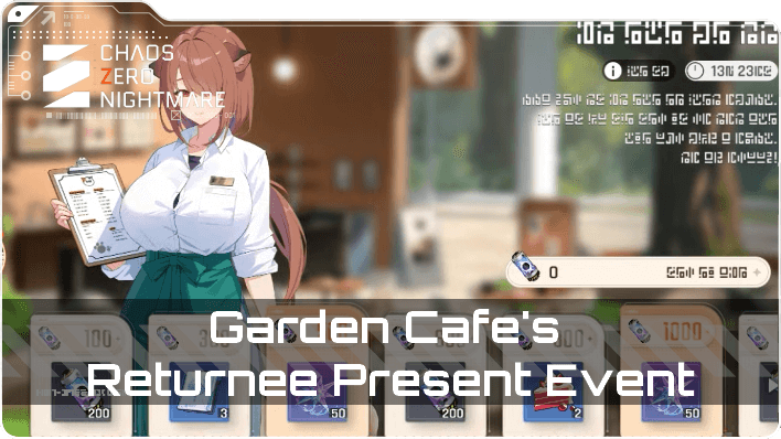Chaos Zero Nightmare - Garden Cafe