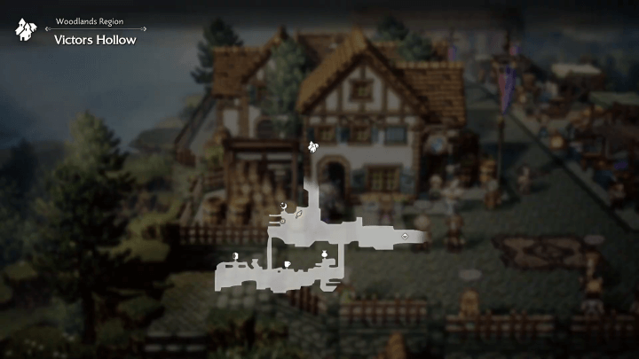 Octopath Traveler 0 - Herb of Vitality x1 Treasure Location