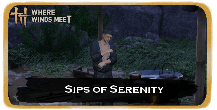 Sips of Serenity Banner