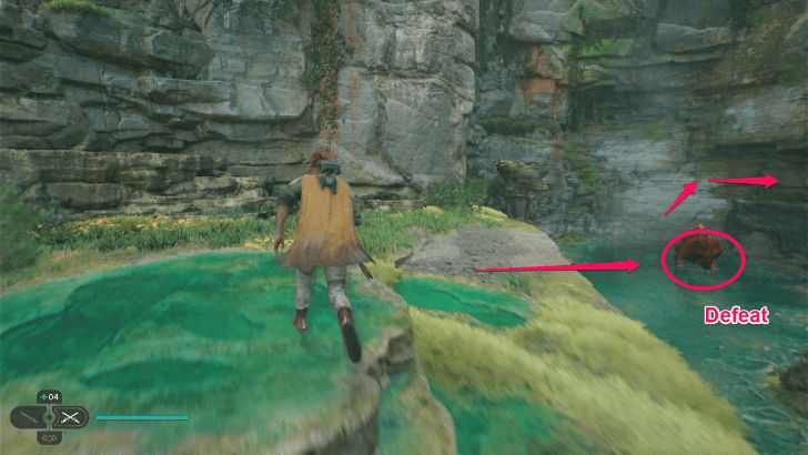 4 Defeat Enemy and Wall Run to Other Side