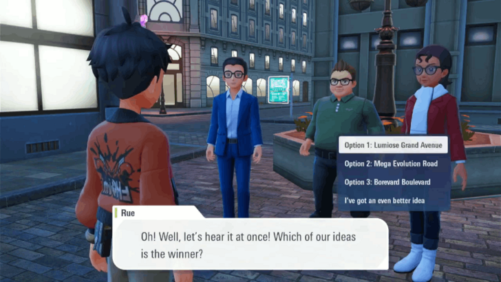 Decide a Name for the Street