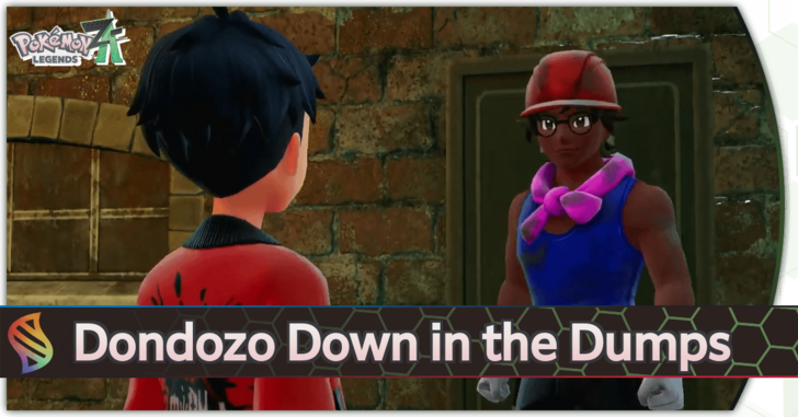 Pokemon Legends Z-A Dondozo Down in the Dumps Walkthrough (Side Mission 178)