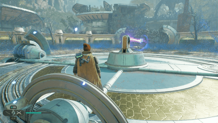 25 Force Push or Pull Twice to Clear the Path and Free the Large Creature