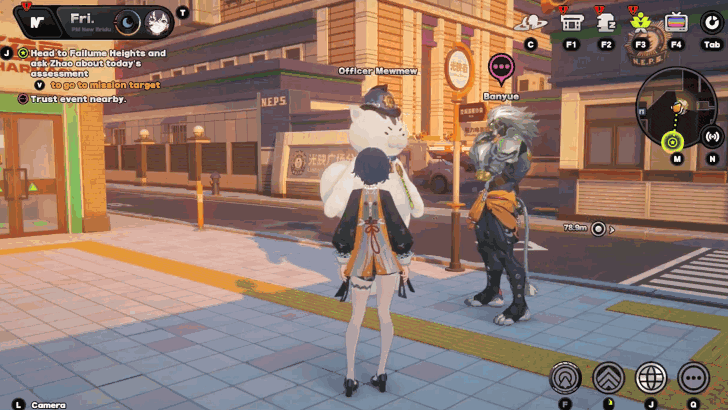 Banyue Lumina Square - Officer Mewmew Trust Event