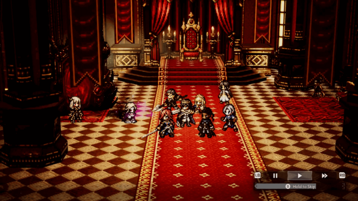 Fallen Elrica in Castle Edoras