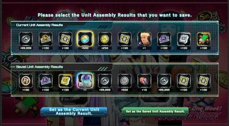 Engage Week Unit Assembly