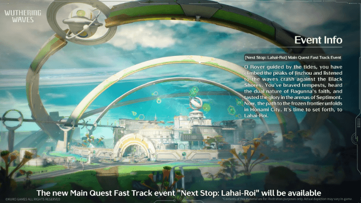 Wuthering Waves - 3.0 Lahai-Roi Quest Fast Track Event