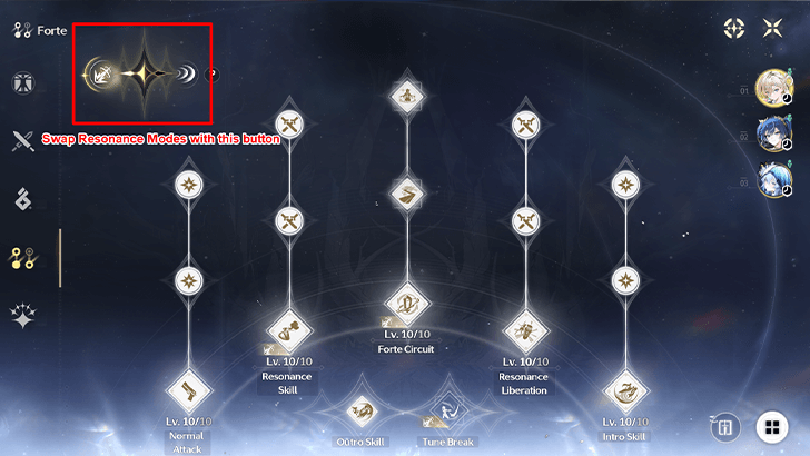 Resonance Mode Lynae