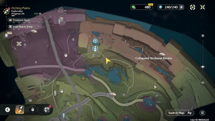 Go to the Test Site North of the Resonance Beacon