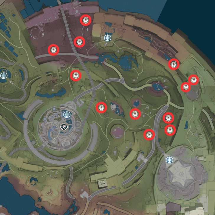 Etching Plains Soliskin Map